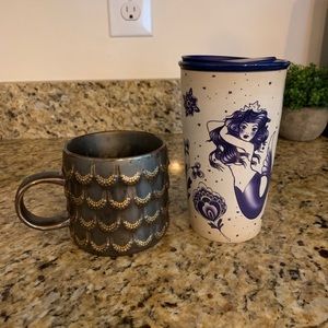 SOLD -COLLECTORS STARBUCKS MERMAID SIREN CUPS MUGS